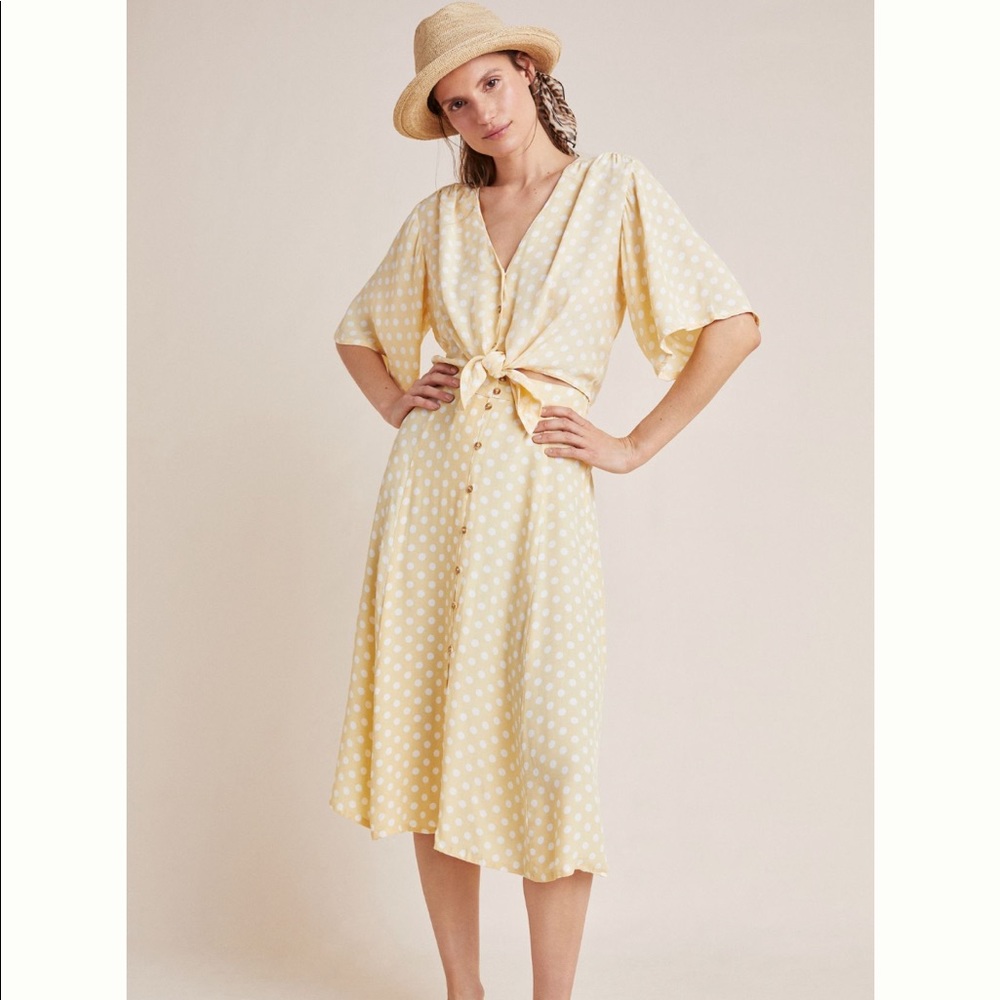 Faithfull the Brand Marias Cropped Top and Button Front Skirt Set